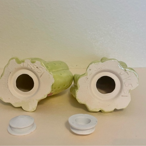 1990 Jay Kay Ceramic Mold Saguaro Cactus Salt and Pepper Set GIFT - Picture 5 of 10